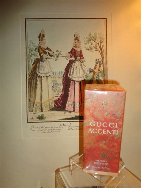 Rare Gucci Accenti Perfumed Body Lotion, a Classic Fragrance 